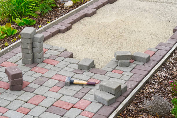 Residential Paver Driveway in Hanover, OH